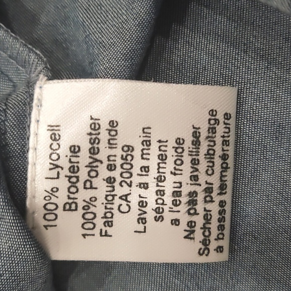 Parsley & Sage Lyocell Embroidered Button down shirt 🏵️ - Picture 5 of 7